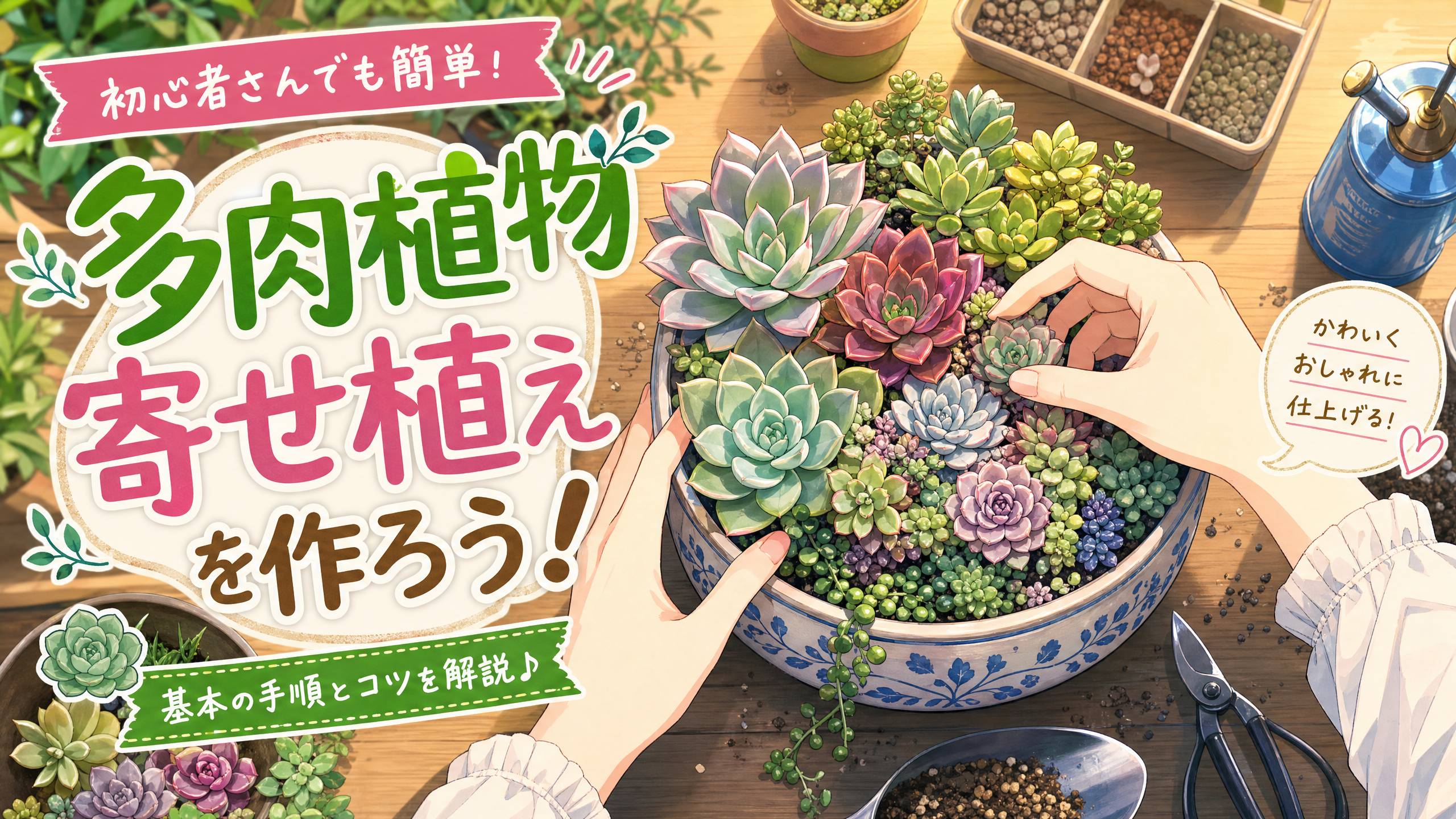 看片植物视频 - 多肉植物组合